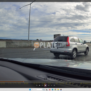 6JPD972 CA License Plate
